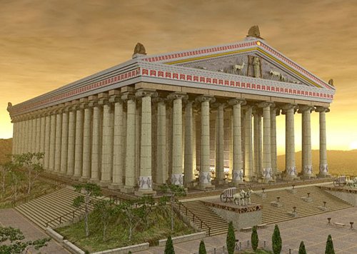 Чудо третье Храм Артемиды Эфесской