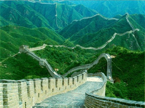 Китайская стена. Самое большое чудо.